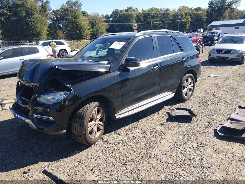 Vin: 4jgda5jb1fa454056, lot: 46907368, mercedes-benz ml 350 20152
