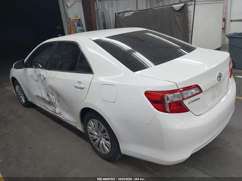 Vin: 4t4bf1fk2er387237, lot: 46907385, toyota camry le 20143