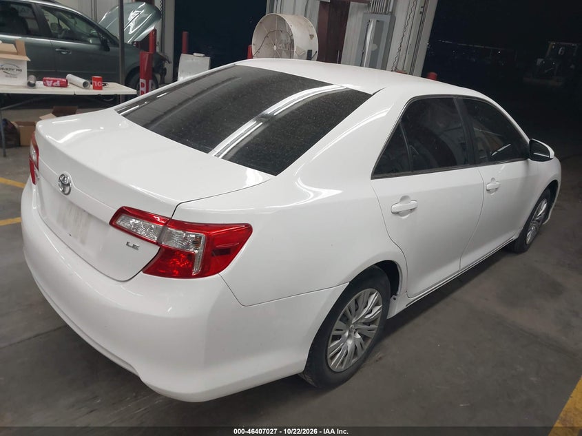 Vin: 4t4bf1fk2er387237, lot: 46907385, toyota camry le 20144