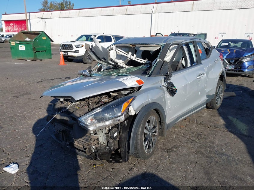 Vin: 3n1cp5dv2ll553254, lot: 46907400, nissan kicks sr xtronic cvt 20202