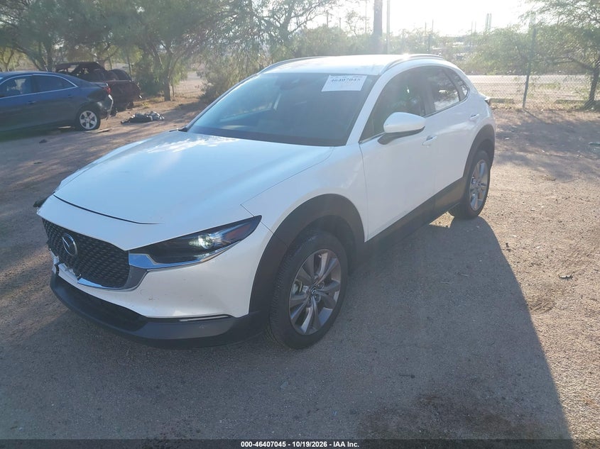 Vin: 3mvdmbbm7pm511549, lot: 46907403, mazda cx-30 2.5 s select 20232