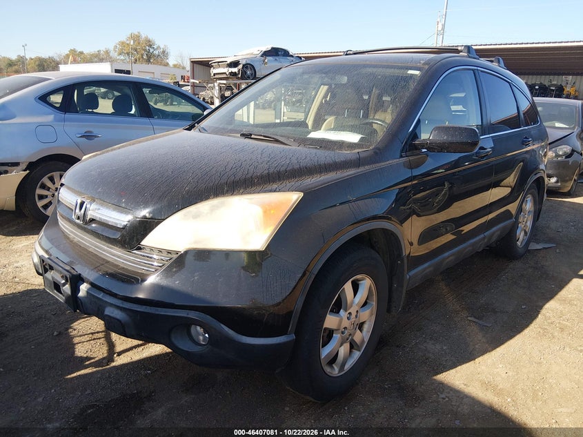 2007 Honda Cr-V Ex-L, Обычный износ, IAAI, VIN JHLRE48707C026630 — фото 2