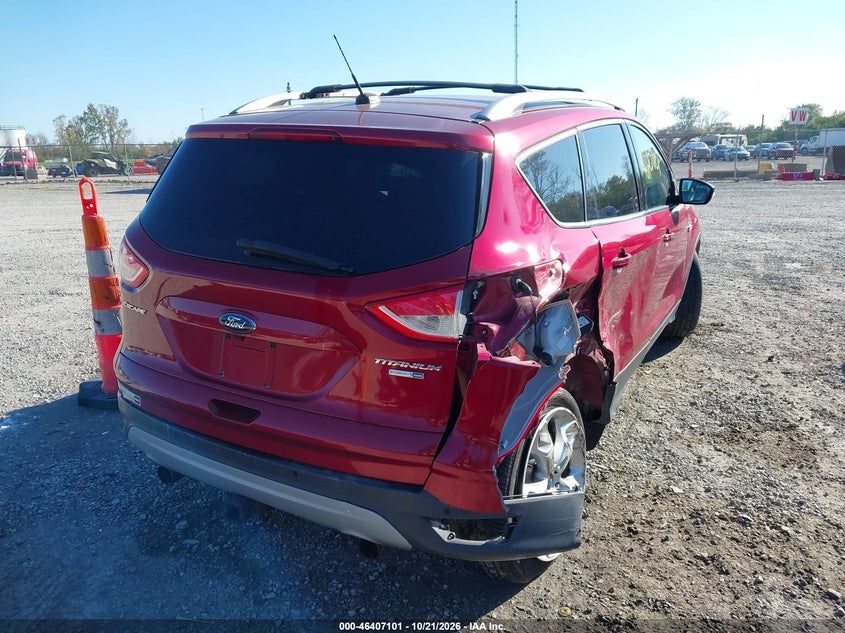 Vin: 1fmcu9j91dud16486, lot: 46907459, ford escape titanium 20134