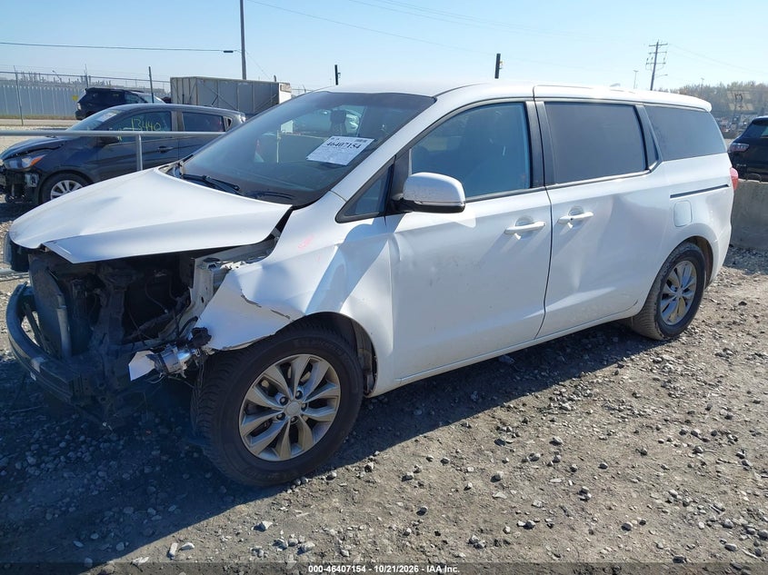 Vin: kndmb5c13k6548698, lot: 46907512, kia sedona lx 20192