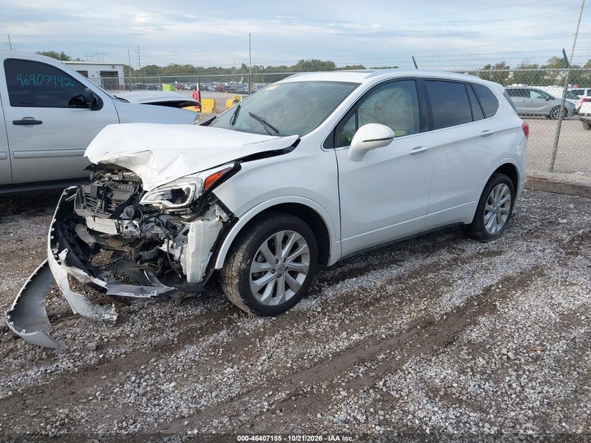 Vin: lrbfxfsx1hd127717, lot: 46907513, buick envision premium ii 20172