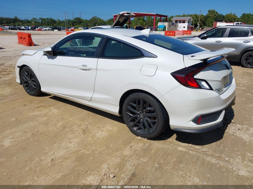 Vin: 2hgfc3a54jh751355, lot: 46907521, honda civic si 20183