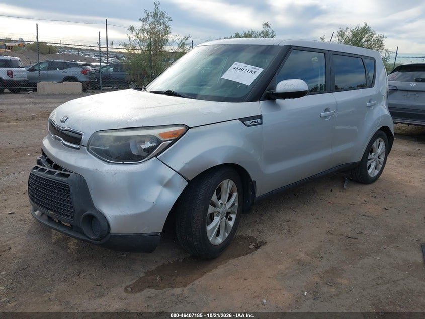 Vin: kndjp3a54f7790687, lot: 46907543, kia soul + 20152