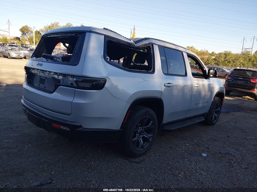 Vin: 1c4sjvbp6ts181143, lot: 46907544, jeep grand wagoneer limited altitude 4x4 20264