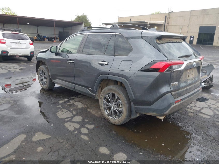 Vin: jtmd6rfvxpd095239, lot: 46907556, toyota rav4 hybrid limited 20233