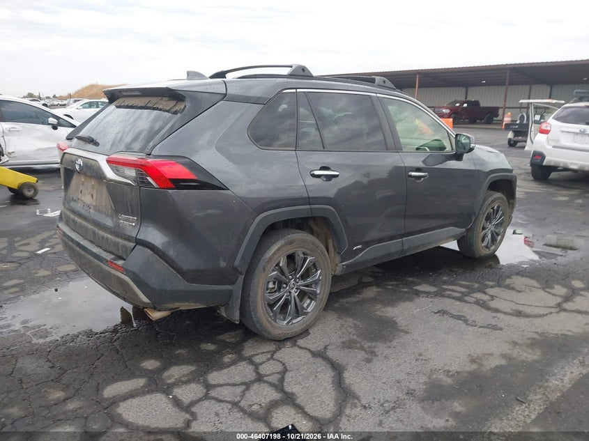 Vin: jtmd6rfvxpd095239, lot: 46907556, toyota rav4 hybrid limited 20234