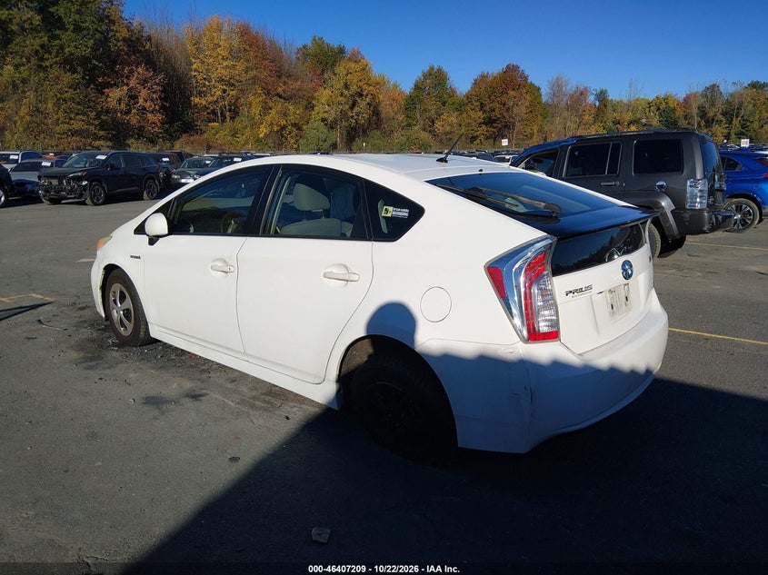 Vin: jtdkn3du1f1922854, lot: 46907567, toyota prius two 20153