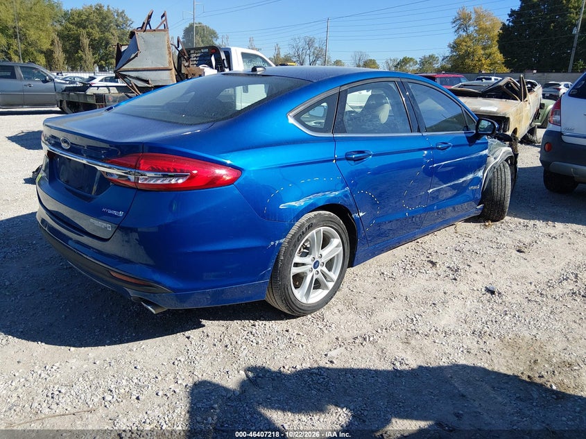 Vin: 3fa6p0uu0jr101176, lot: 46907576, ford fusion hybrid s 20184