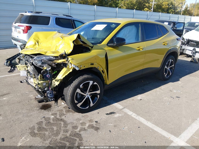 Vin: kl77lge2xrc187152, lot: 46907583, chevrolet trax fwd 1rs 20242