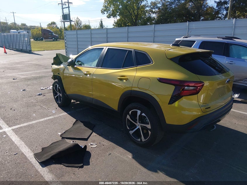 Vin: kl77lge2xrc187152, lot: 46907583, chevrolet trax fwd 1rs 20243