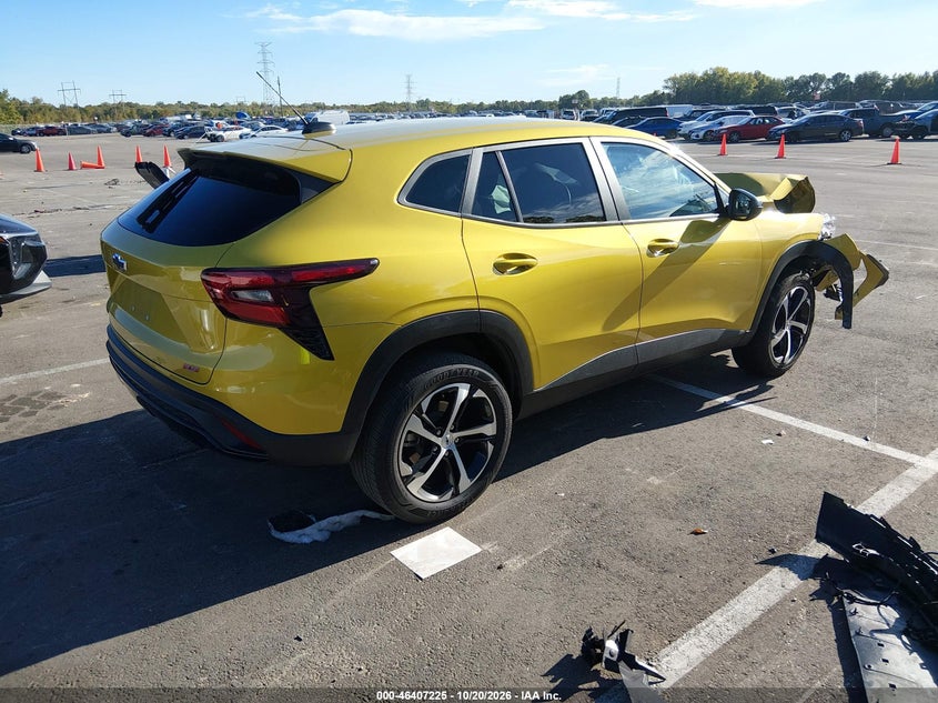 Vin: kl77lge2xrc187152, lot: 46907583, chevrolet trax fwd 1rs 20244