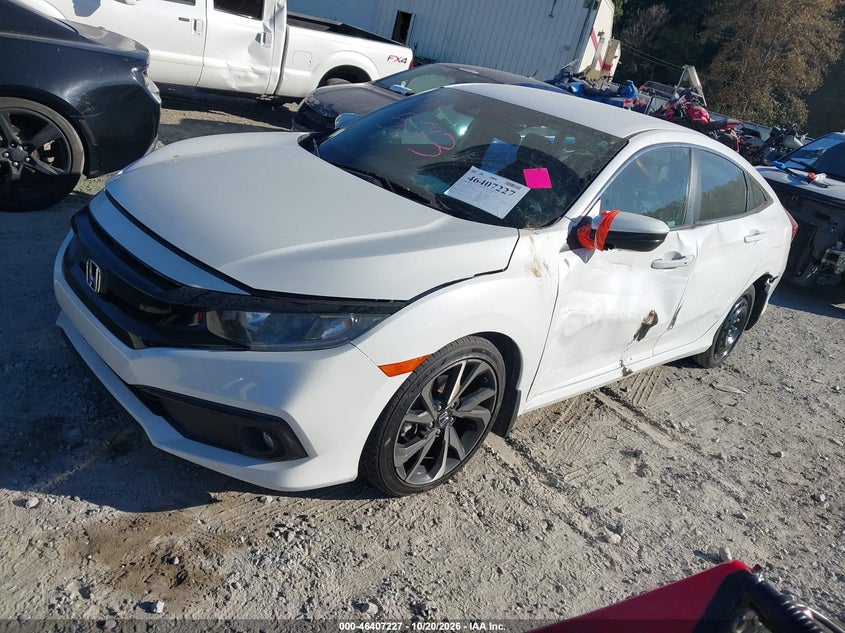 Vin: 2hgfc2f8xmh501832, lot: 46907585, honda civic sport 20212