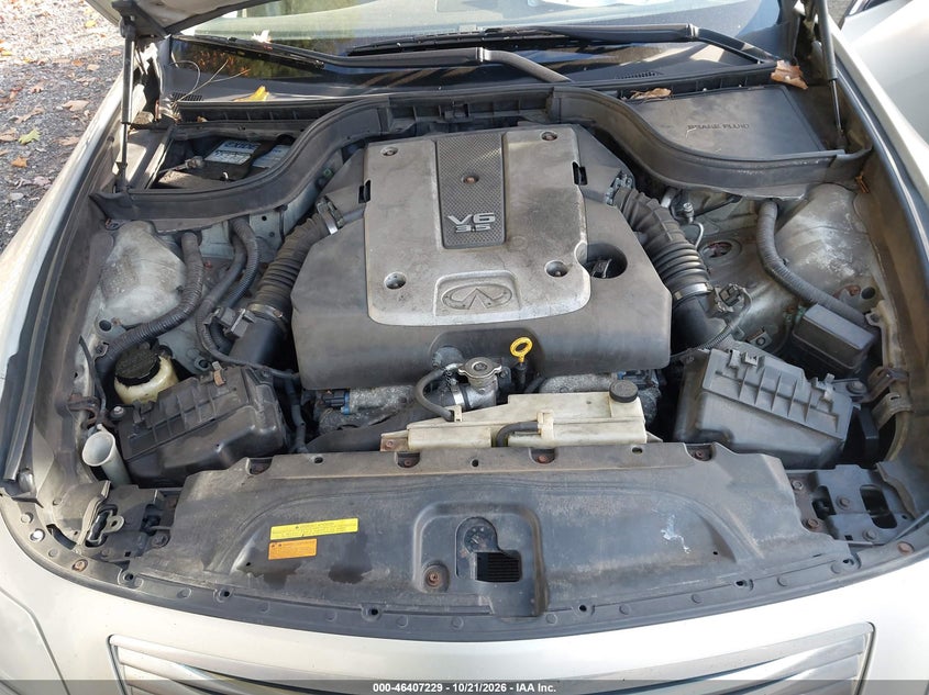 INFINITI G35X 2007 VIN JNKBV61F47M810667