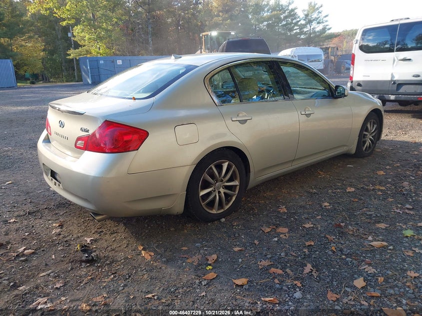 INFINITI G35X 2007 VIN JNKBV61F47M810667