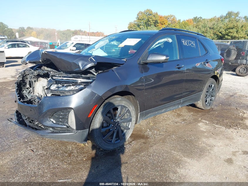 Vin: 3gnaxmev7ns103807, lot: 46907592, chevrolet equinox fwd rs 20222