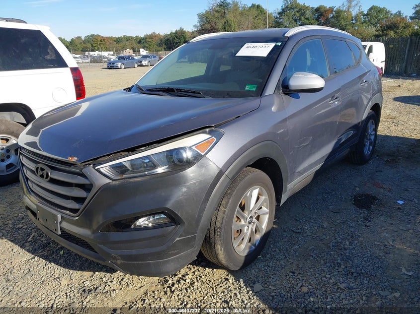 2016 Hyundai Tucson Se, Звичайний знос, IAAI, VIN KM8J33A45GU129087 — фото 2