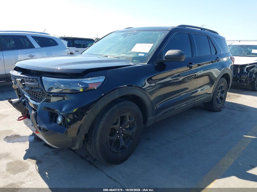 Vin: 1fmsk8jh0ngb63652, lot: 46907628, ford explorer timberline 20222