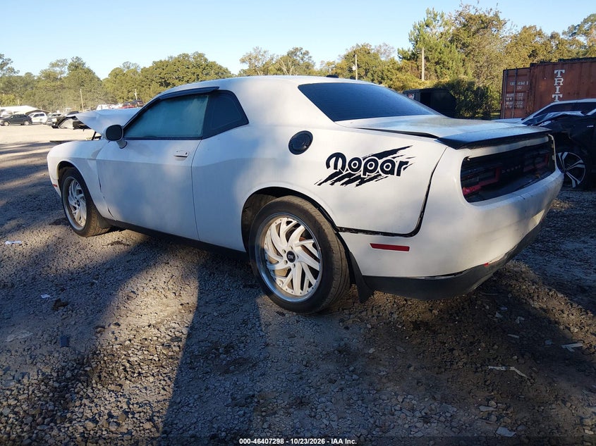 Vin: 2c3cdzag9fh783426, lot: 46907655, dodge challenger sxt 20153