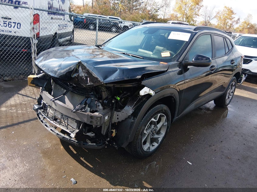 Vin: kl77lhep1sc277779, lot: 46907689, chevrolet trax fwd lt 20252