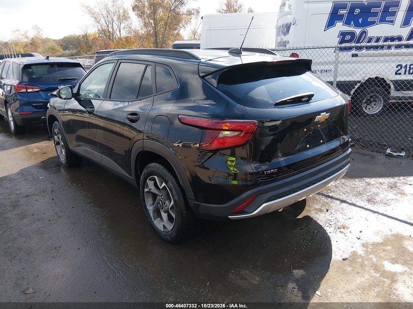 Vin: kl77lhep1sc277779, lot: 46907689, chevrolet trax fwd lt 20253