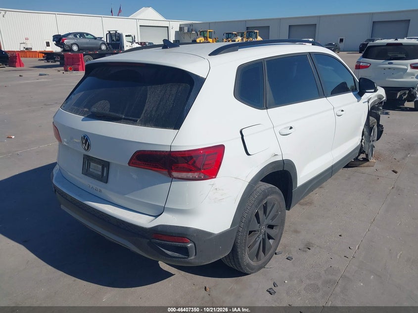 Vin: 3vvcx7b26nm007766, lot: 46907708, volkswagen taos s 20224