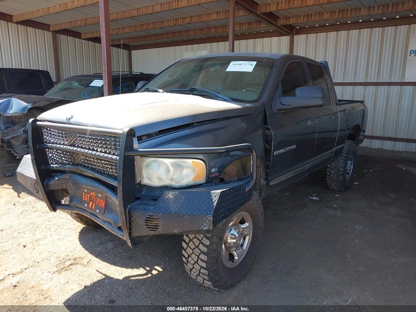 2004 Dodge Ram 2500 Slt/Laramie, Front End, IAAI, VIN 3D3KU28C04G104990 — photo 2
