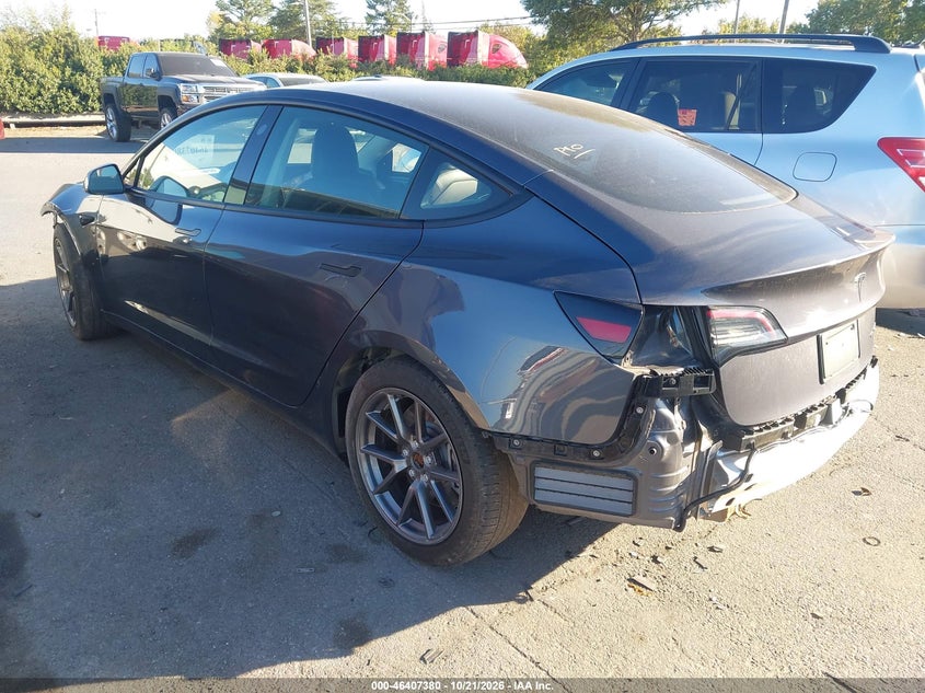 Vin: 5yj3e1eb8mf983936, lot: 46907738, tesla model 3 long range 20213