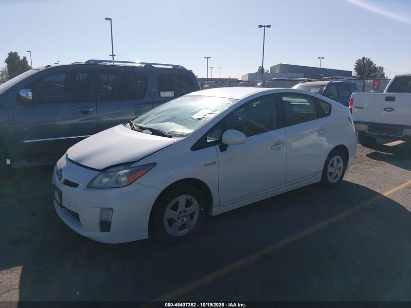 2010 Toyota Prius Ii, Обычный износ, IAAI, VIN JTDKN3DU3A5176490 — фото 2