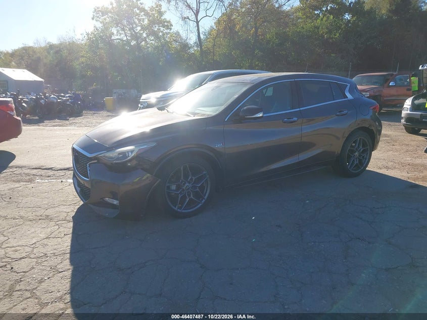 Vin: sjkch5cp3ja046166, lot: 46907845, infiniti qx30 sport 20182