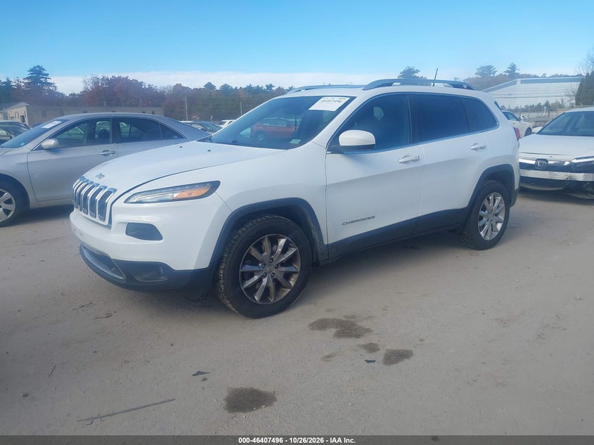 Vin: 1c4pjmds9hw565564, lot: 46907854, jeep cherokee limited 4x4 20172