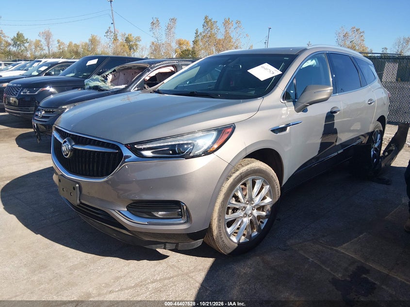 Vin: 5gaerckw1jj153529, lot: 46907886, buick enclave premium 20182