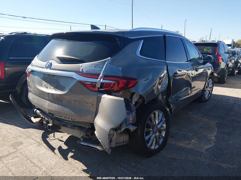 Vin: 5gaerckw1jj153529, lot: 46907886, buick enclave premium 20184