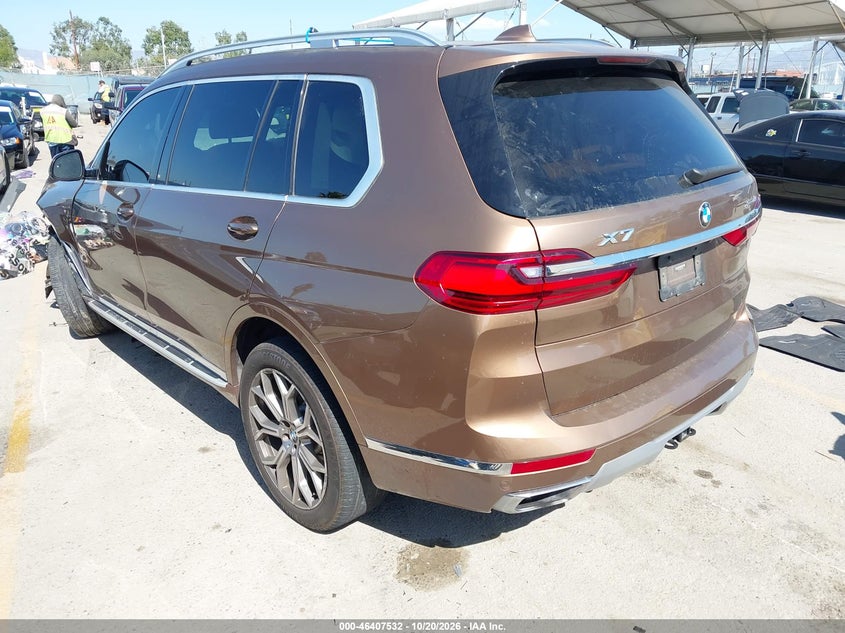 Vin: 5uxcw2c58klb43456, lot: 46907890, bmw x7 xdrive40i 20193