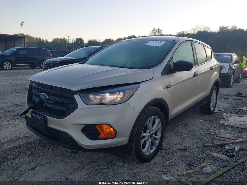 Vin: 1fmcu0f7xjub22876, lot: 46907902, ford escape s 20182