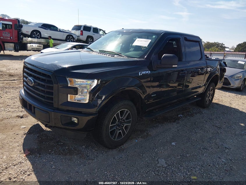 2015 Ford F-150 Xlt, Удар ззаду, IAAI, VIN 1FTEW1EP0FKD20156 — фото 2
