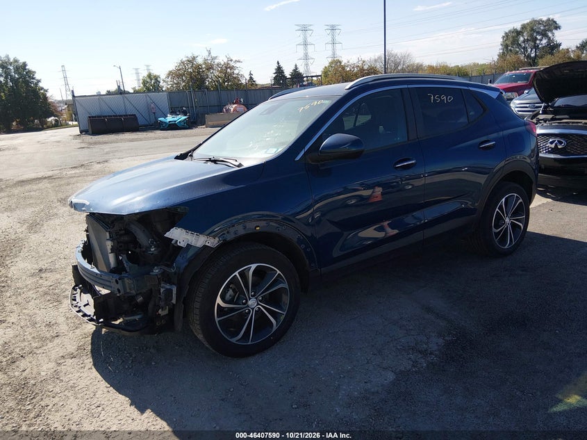 Vin: kl4mmesl7lb124764, lot: 46907948, buick encore gx awd select 20202