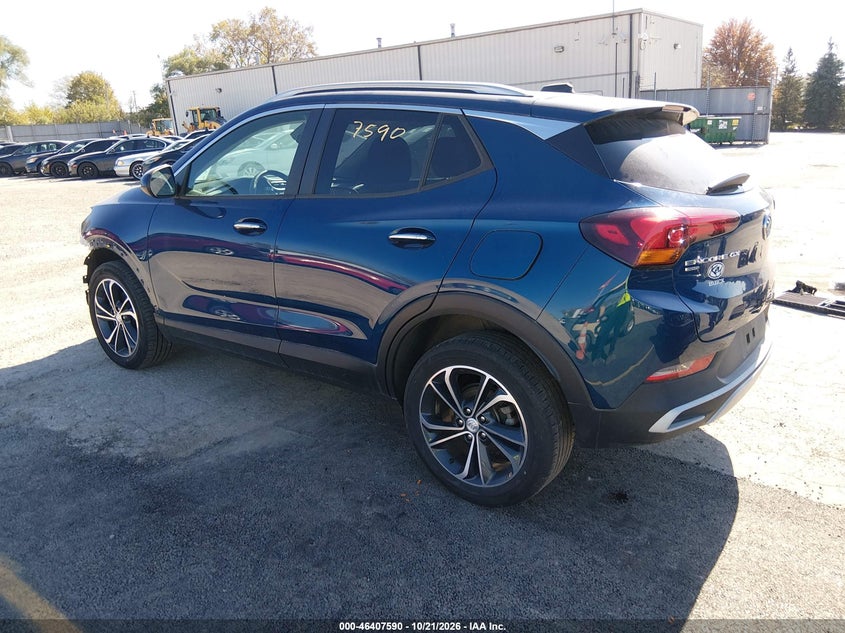 Vin: kl4mmesl7lb124764, lot: 46907948, buick encore gx awd select 20203