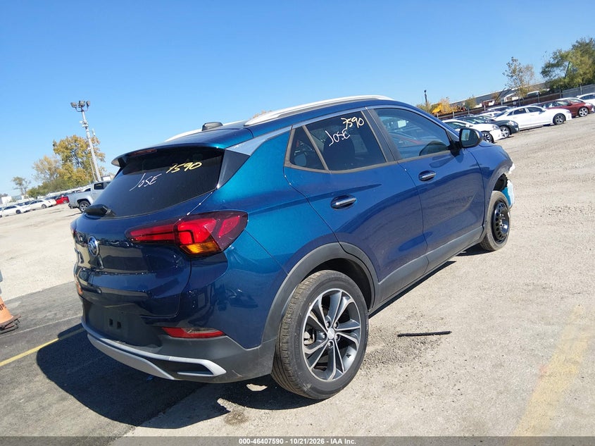 Vin: kl4mmesl7lb124764, lot: 46907948, buick encore gx awd select 20204