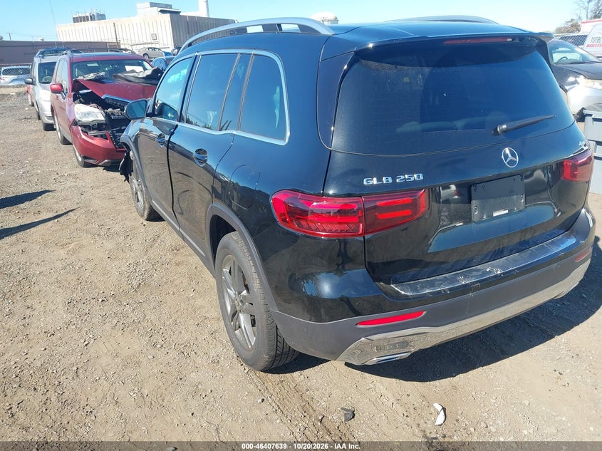 Vin: w1n4m4hb3tw458287, lot: 46907997, mercedes-benz glb 250 4matic 20263