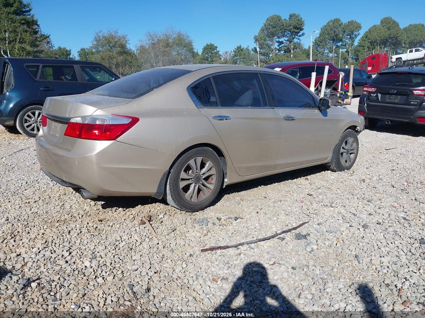Vin: 1hgcr2f3xea191882, lot: 46908005, honda accord lx 20144