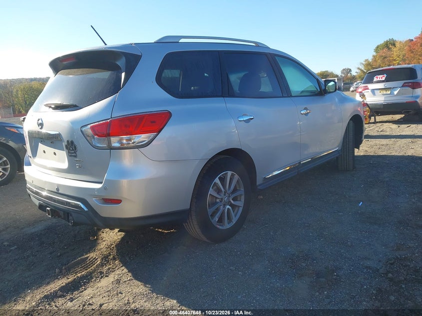Vin: 5n1ar2mm2dc685430, lot: 46908006, nissan pathfinder sl 20134