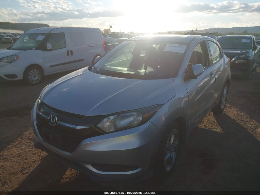 2016 Honda Hr-V Lx, Обычный износ, IAAI, VIN 3CZRU5H38GM754837 — фото 2