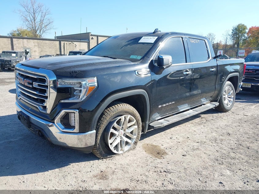 Vin: 3gtu9ded4lg422587, lot: 46908037, gmc sierra 1500 4wd  short box slt 20202