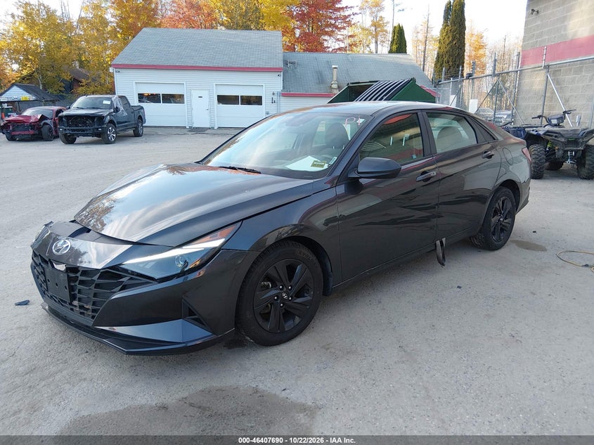Vin: 5nplm4ag8mh003354, lot: 46908048, hyundai elantra sel 20212