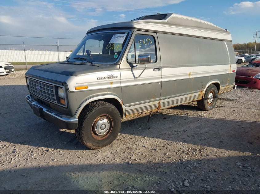 1986 Ford Econoline S150 Super Duty Van, Normal Wear & Tear, IAAI, VIN 1FTES14Y4GHC23448 — photo 2