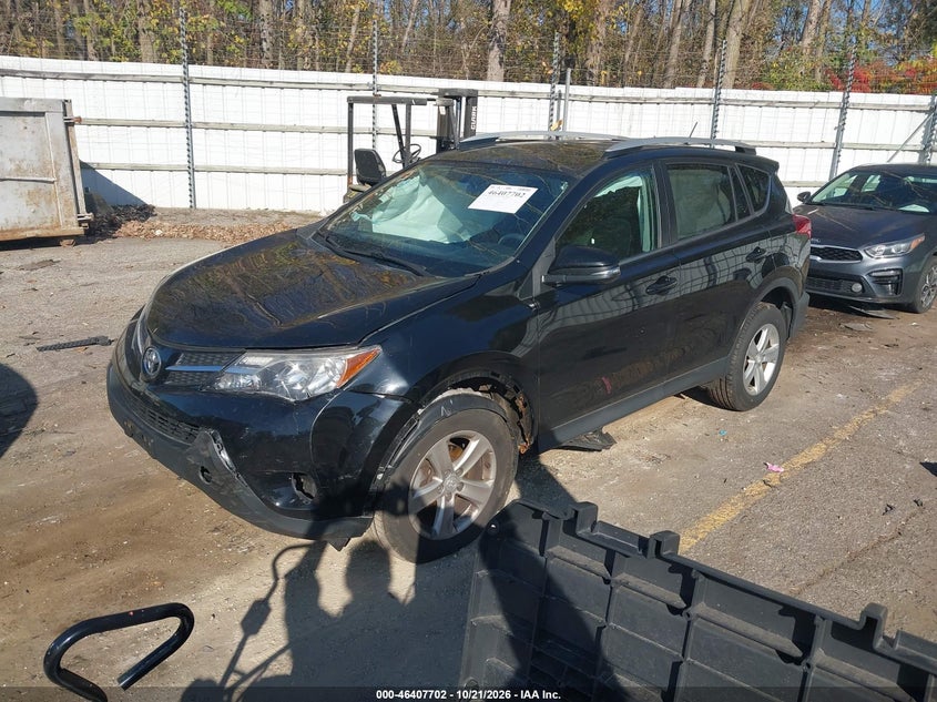 2014 Toyota Rav4 Xle, Удар спереди, IAAI, VIN 2T3RFREV7EW200083 — фото 2